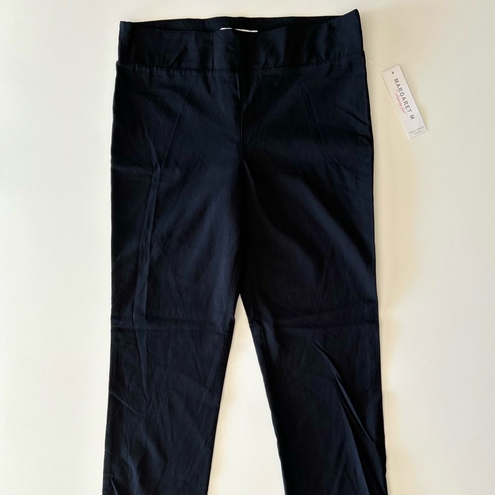 NWT - Stitch Fix Margaret M Slimming Pants Black Womens Style #6724034